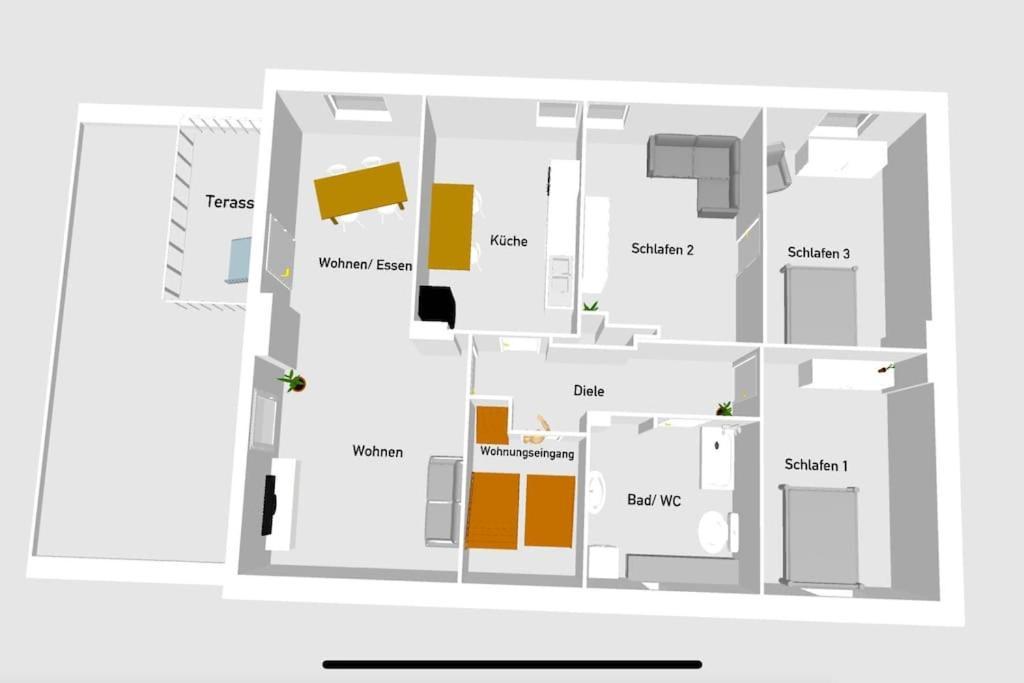 Dachgeschoss Traum Schwelm Bluecherstr - Naehe Dus & Dortmund & Koeln & Essen Esterno foto